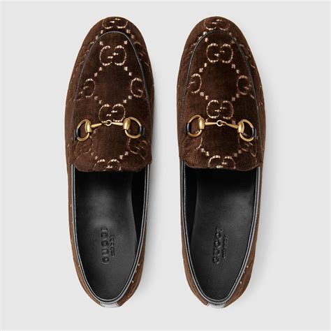 velvet loafers gucci